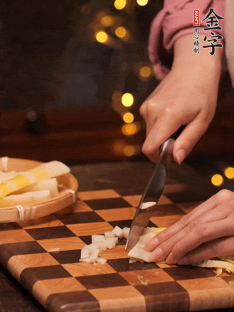 春筍，焯水切